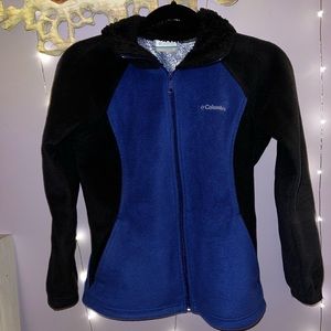 Columbia fleece sweater, like new!!